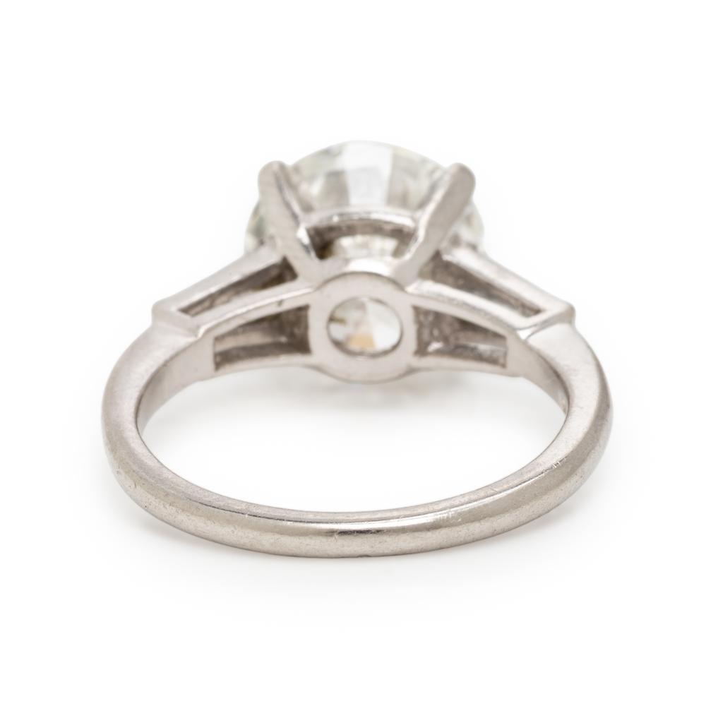 Diamond and Platinum Ring