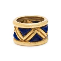 TIFFANY & CO., YELLOW GOLD AND LAPIS LAZULI RING