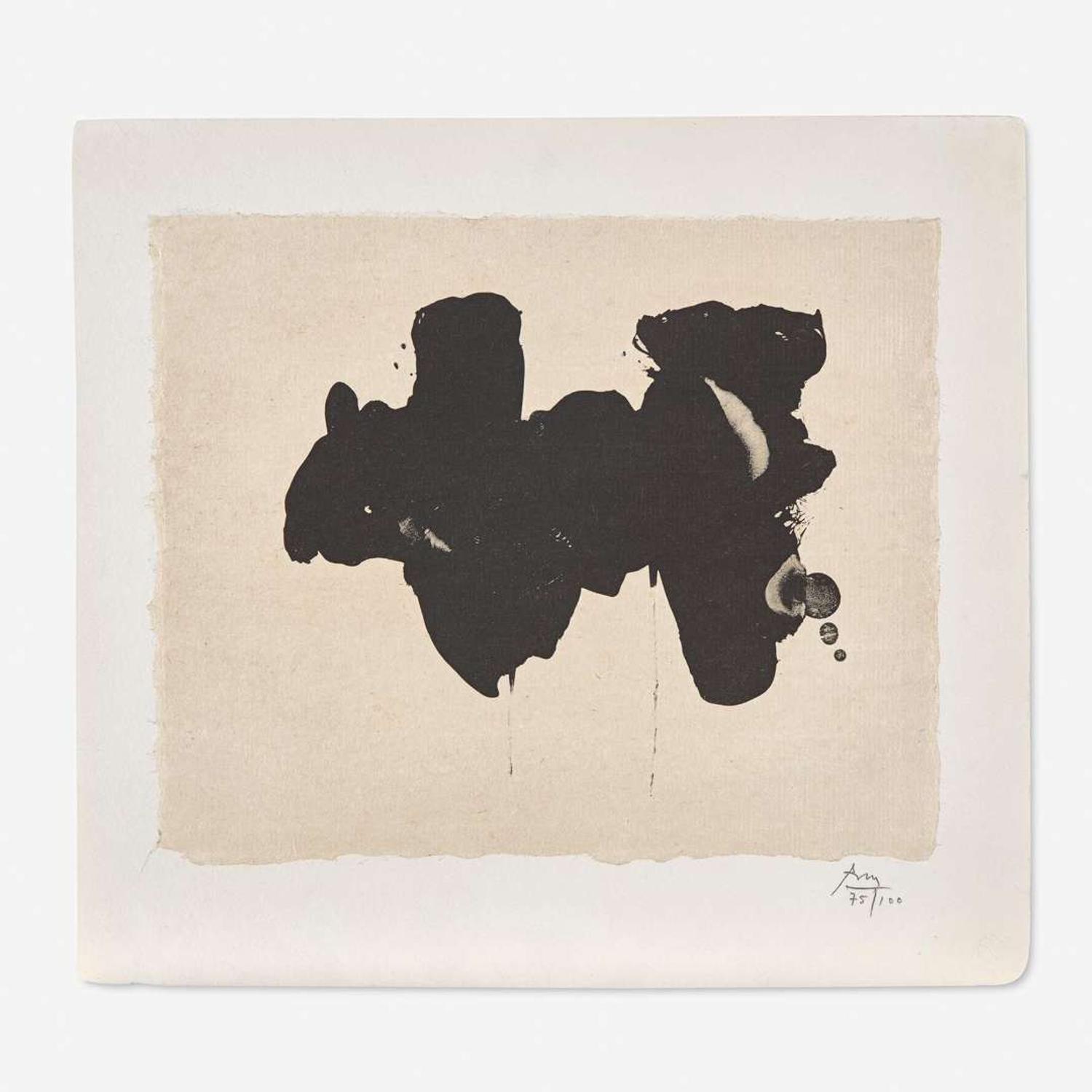 Robert Motherwell (American, 1915-1991) Alberti Elegy