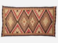 A fine Navajo weaving, first half 20th century