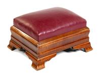 A Victorian Ottoman Height 12 x width 23 1/4 inches. — EARLY 20TH CENTURY