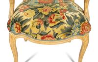 A Set of Eight Louis XV Style Painted Dining Chairs