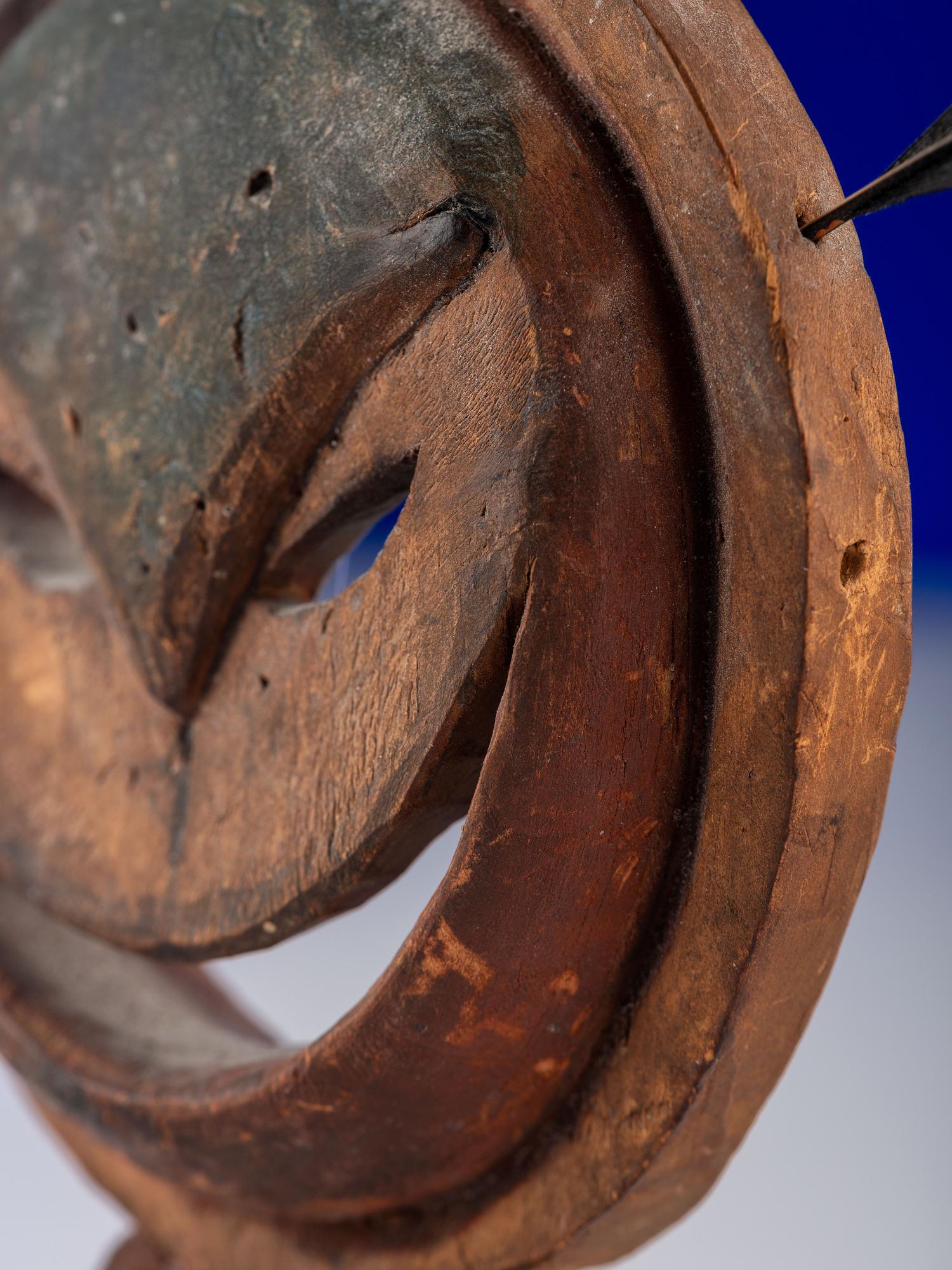 Central Yup'ik Polychrome Finger Mask