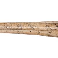Iñupiat Decorated Harpoon, Cutdown