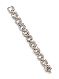 WHITE GOLD AND DIAMOND BRACELET