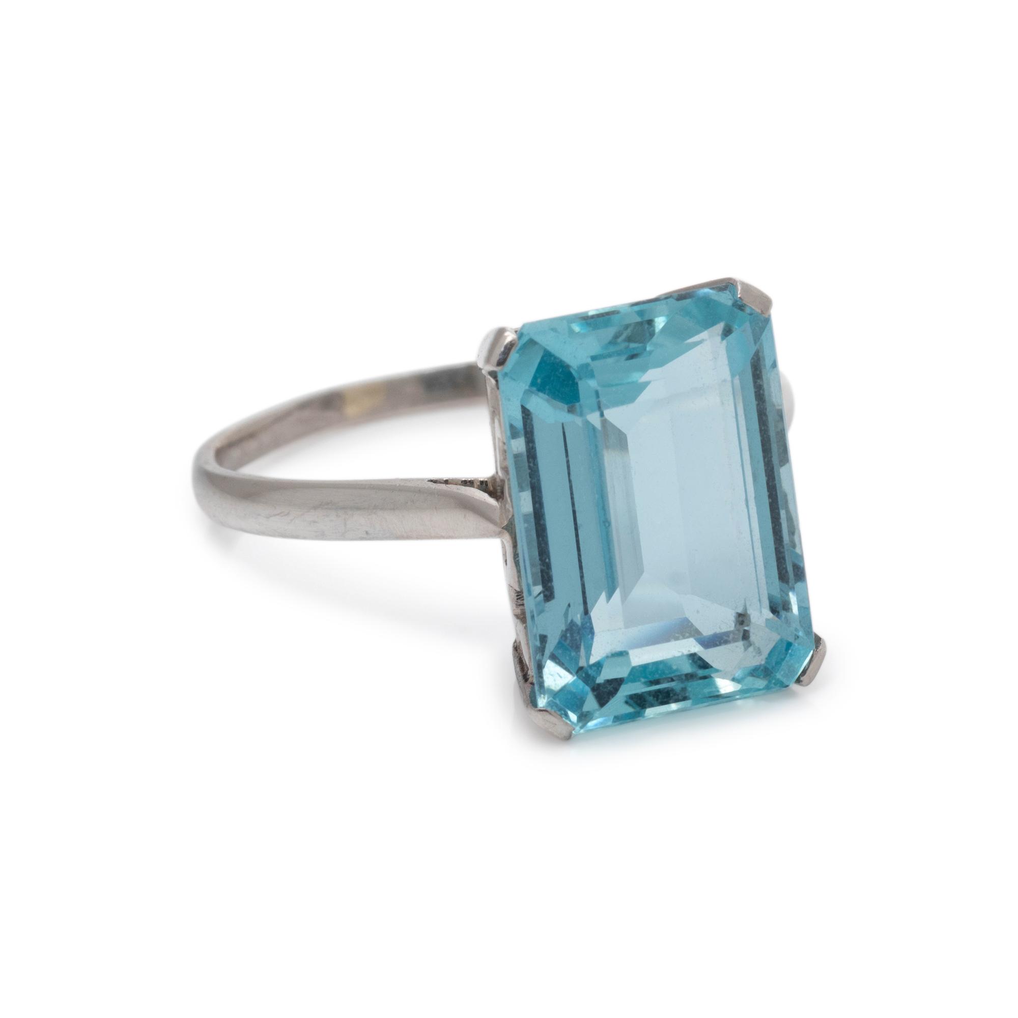 AQUAMARINE RING