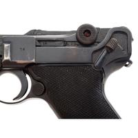**Mauser byf-Code 41 Dated All Matching P.08 "Black Widow" Pistol with Holster & Spare Magazine