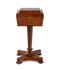 A Regency Rosewood Tea Poy