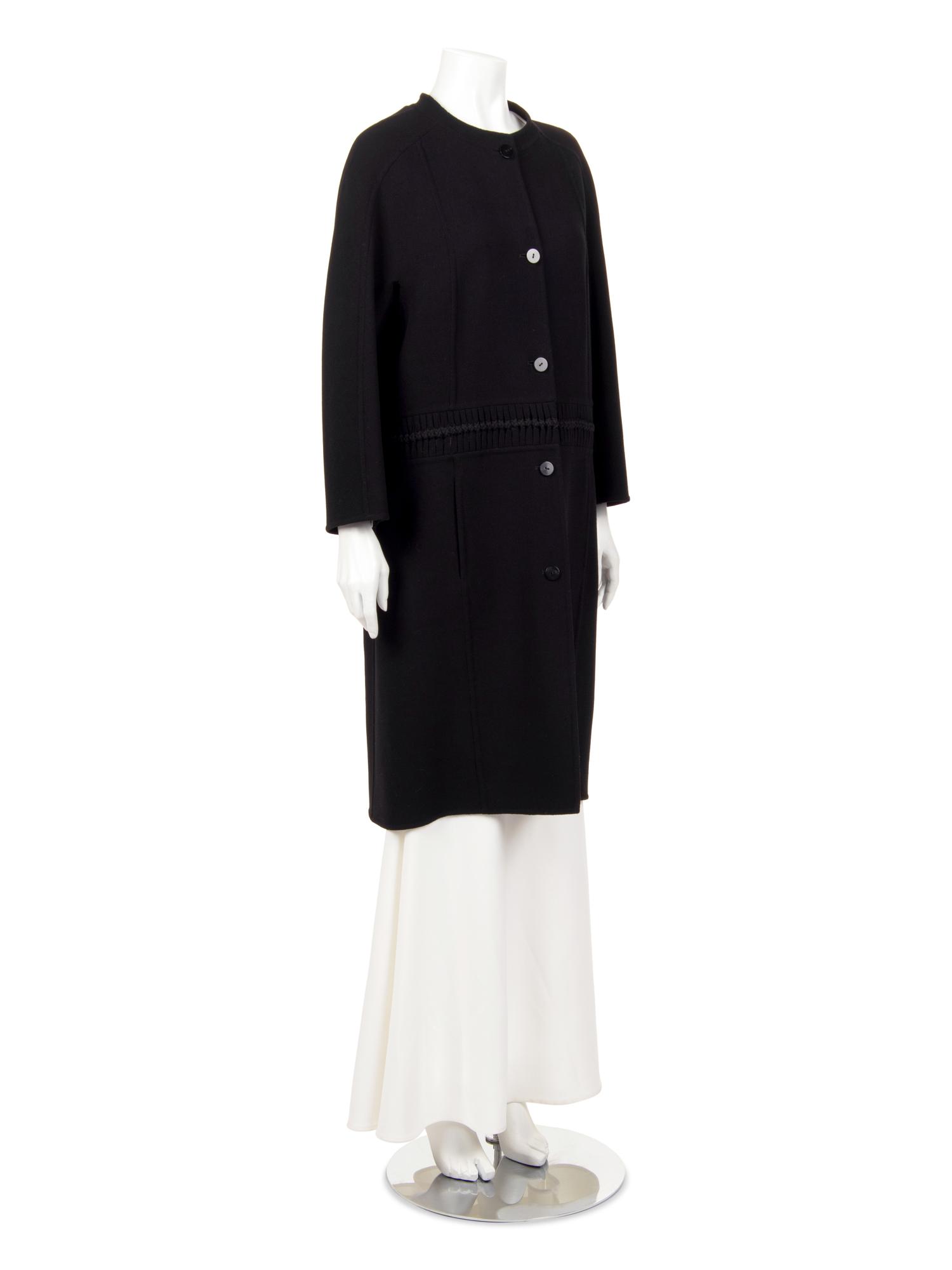 Two Ralph Rucci Wool Long Jackets