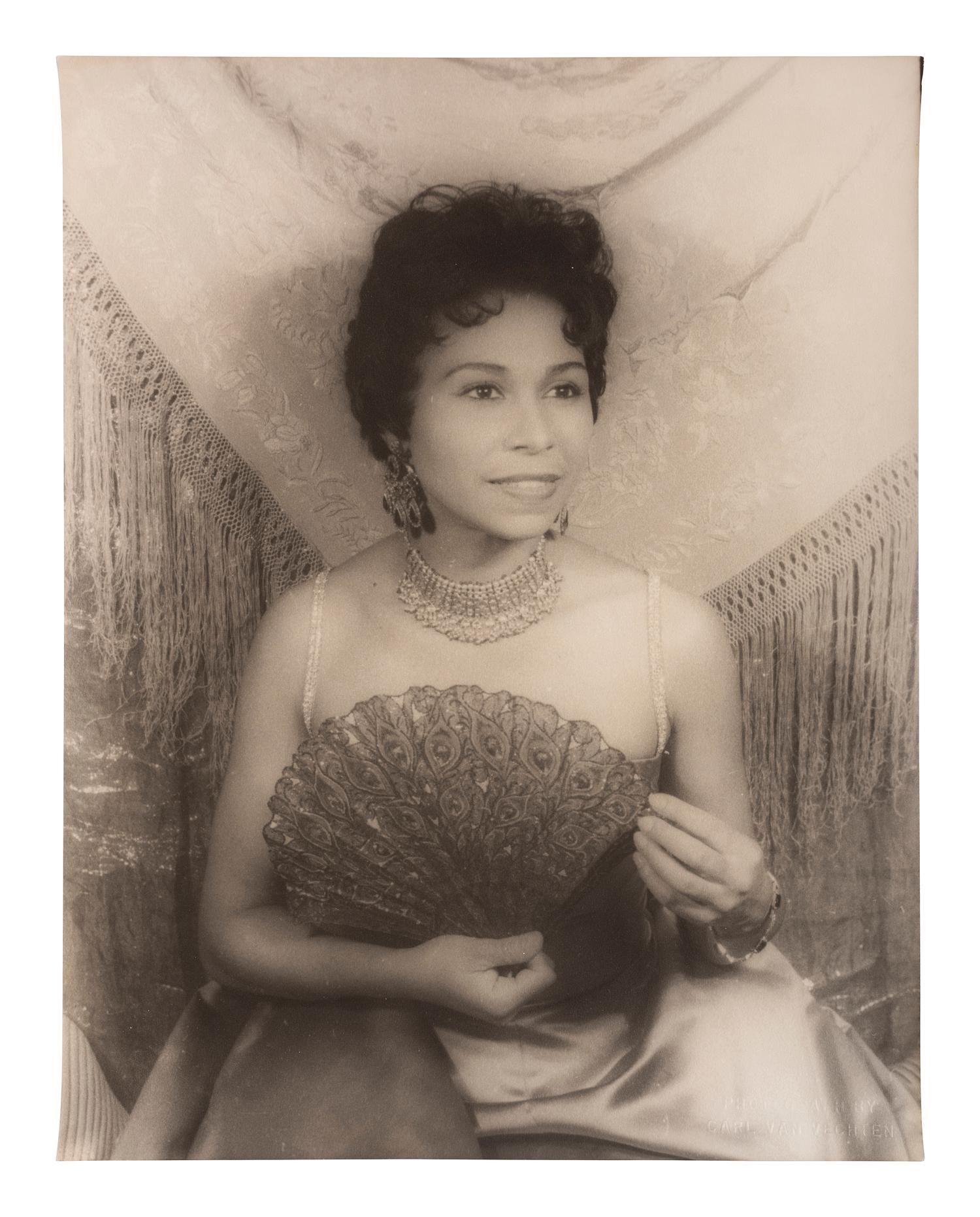 [AFRICAN AMERICANA - PHOTOGRAPHY]. VAN VECHTEN, Carl (1880-1964), photographer. Portrait of Margaret Tynes. 23 September 1959.