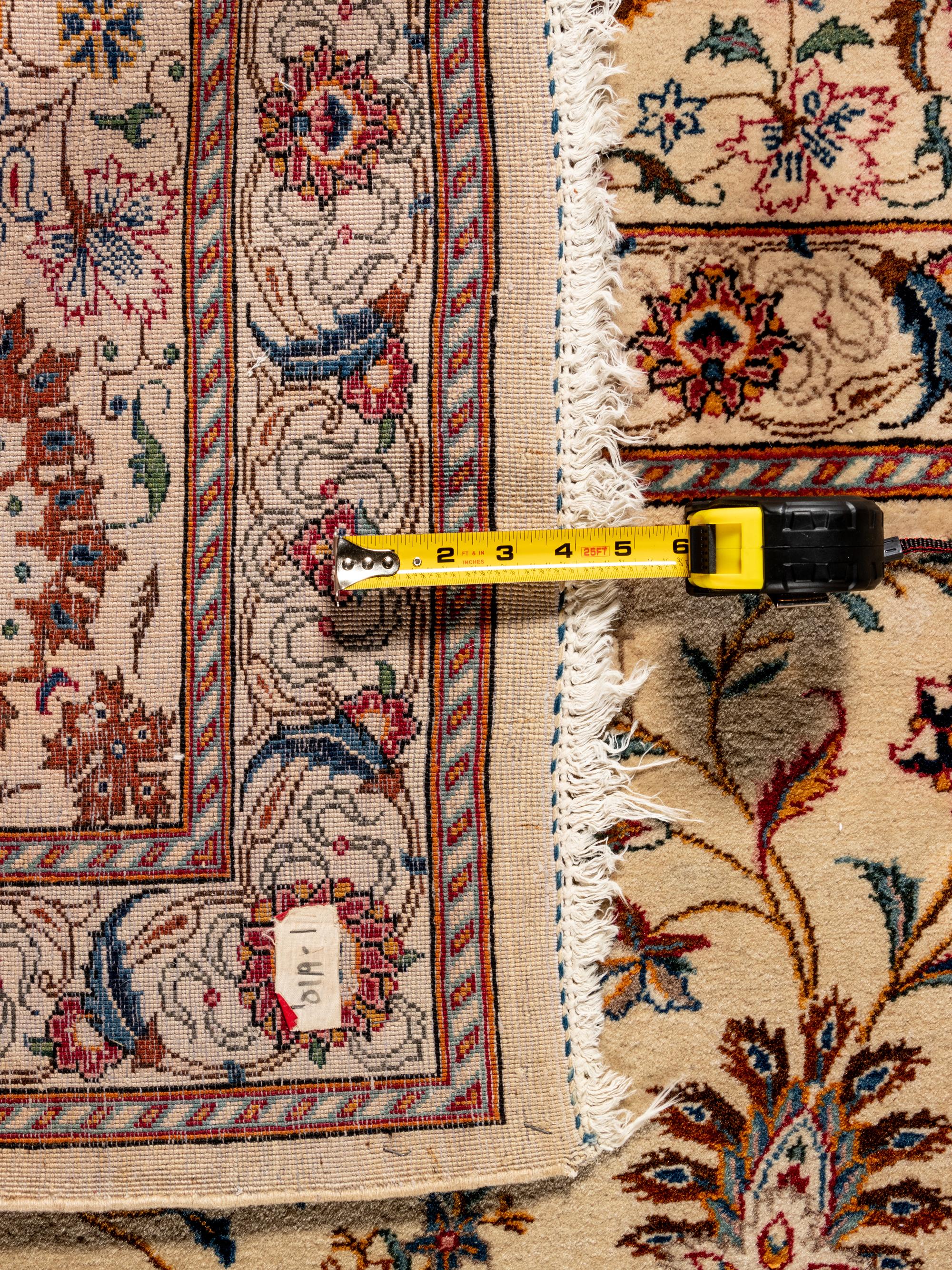 A Kashan Wool Rug