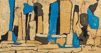 Ralph Arnold, (American, 1928-2006), Untitled (Collage), 1961