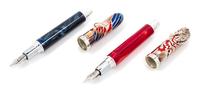 Two Lalex Fountain Pens