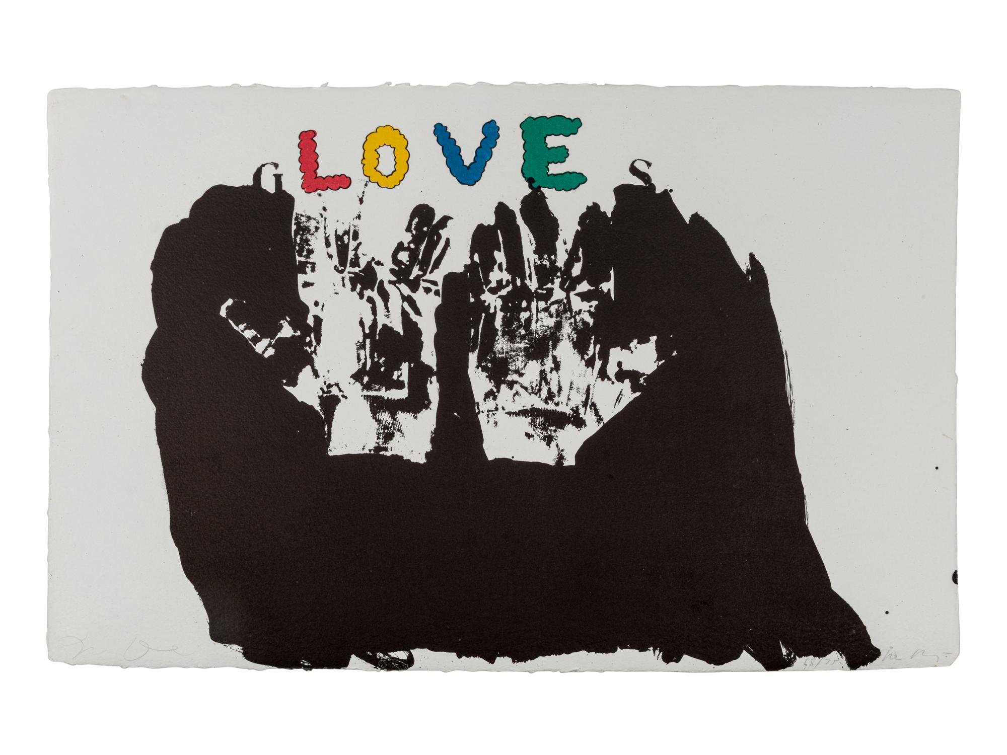 ABCDEF and Love from Oo La La , 1970-1972 (a pair of prints)