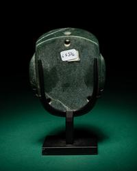 An Olmec Jade Maskette