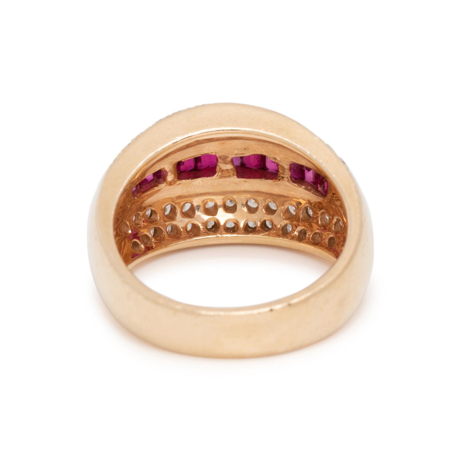 RUBY AND DIAMOND RING