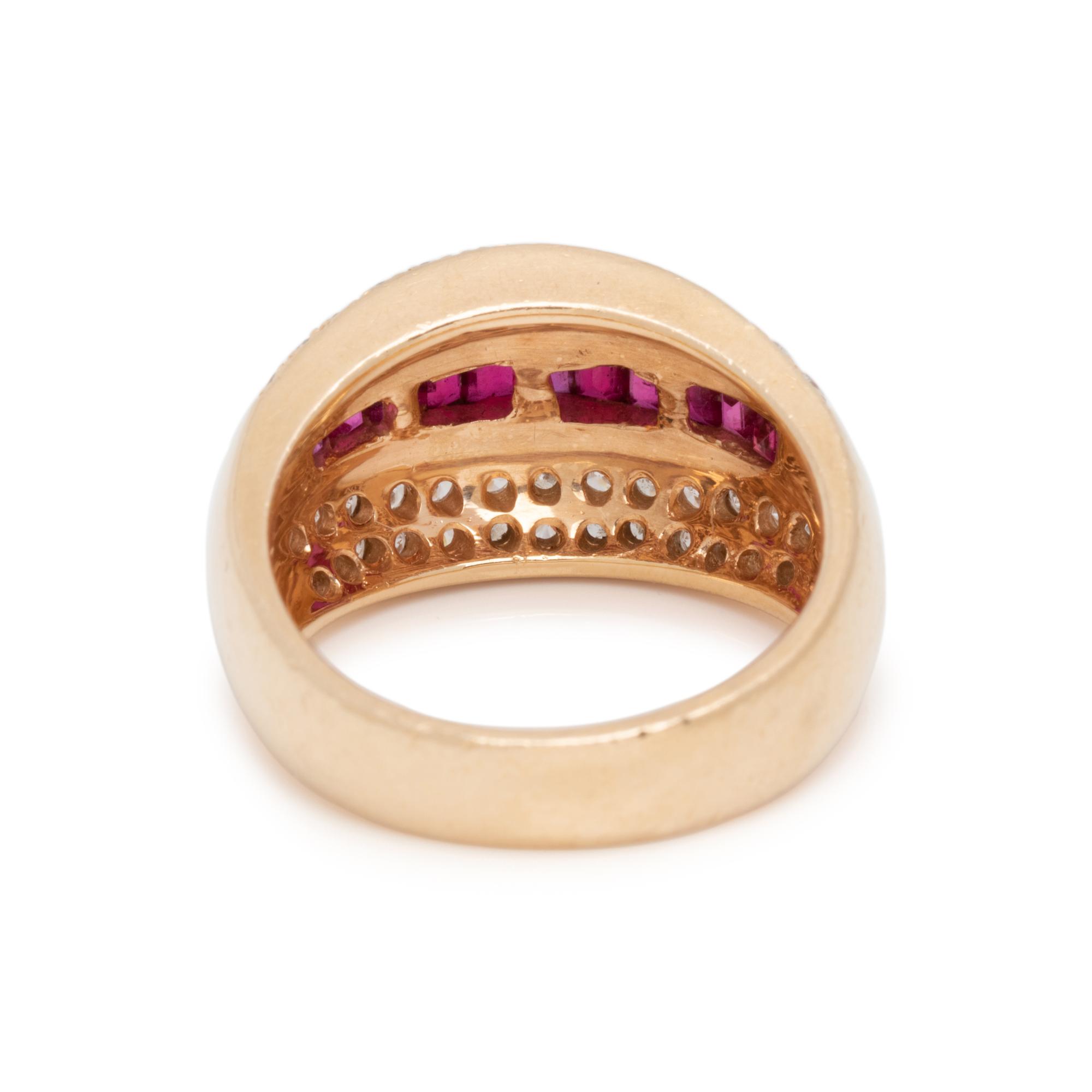 RUBY AND DIAMOND RING