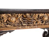 A Japanese Red Lacquered Wood Low Table