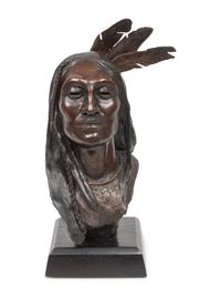Indian with Feathers , edition 26/40