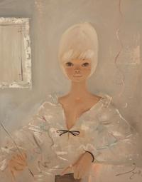 A Girl in a White Dress