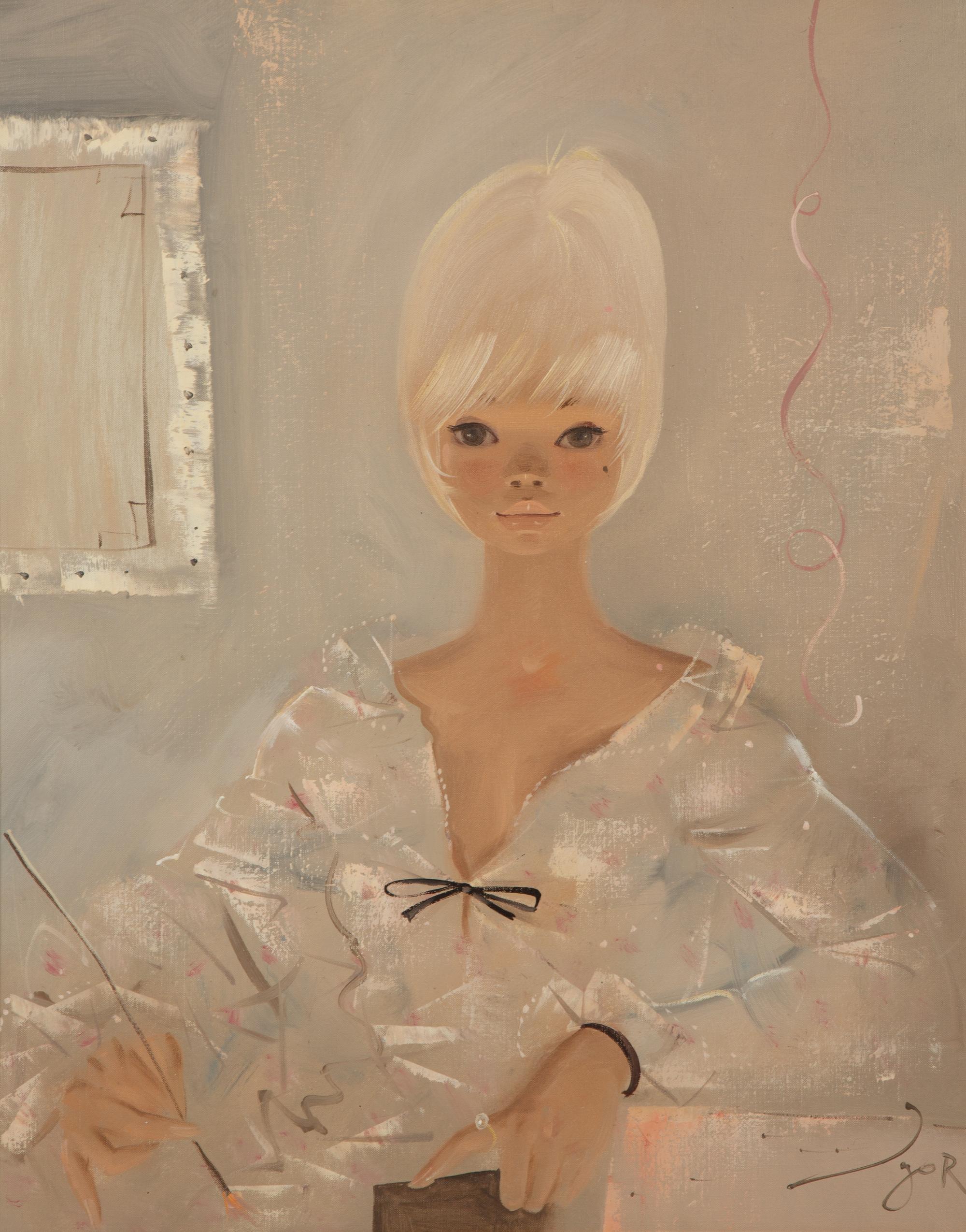 A Girl in a White Dress