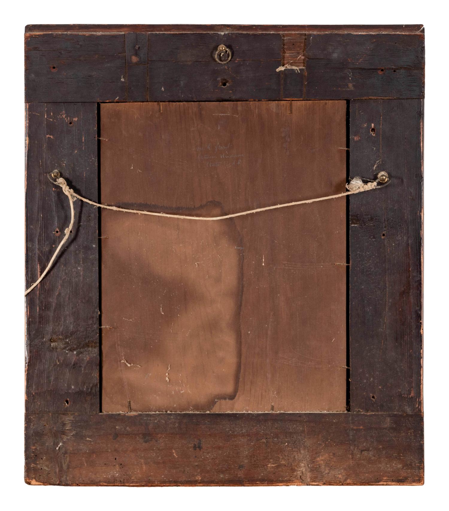 A William and Mary Walnut and Marquetry Mirror