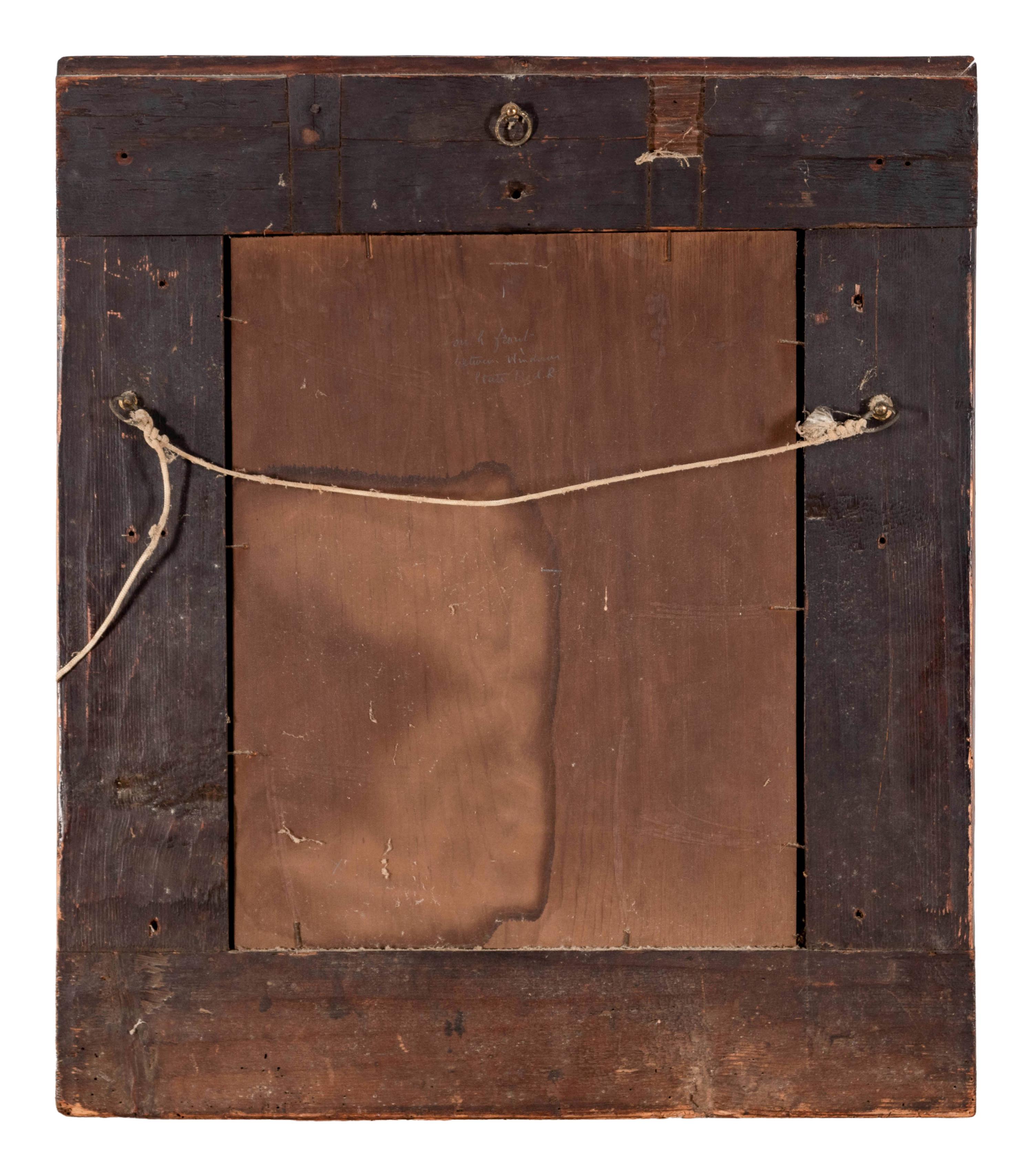 A William and Mary Walnut and Marquetry Mirror