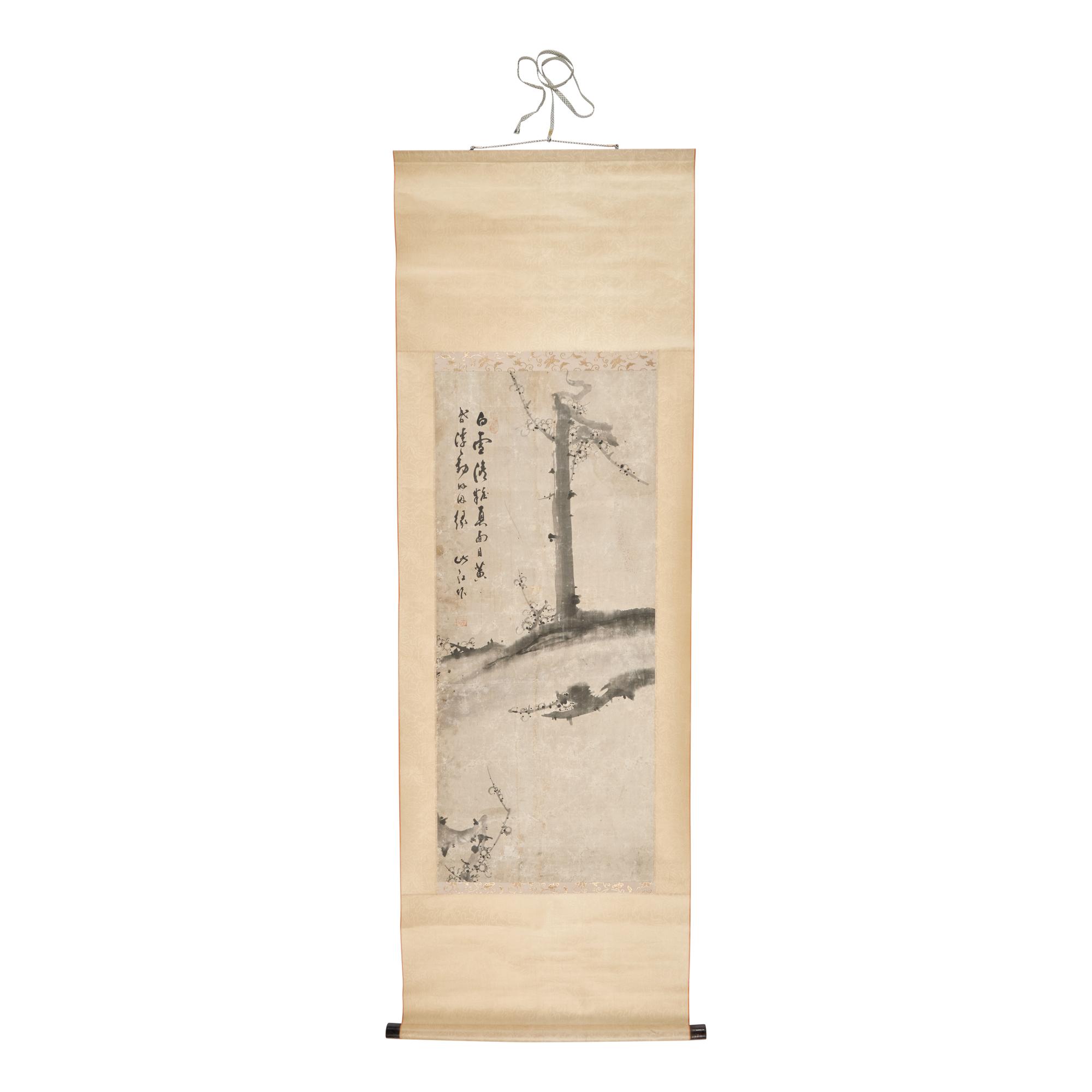 A Korean 'Prunus' Painting, 19th Century