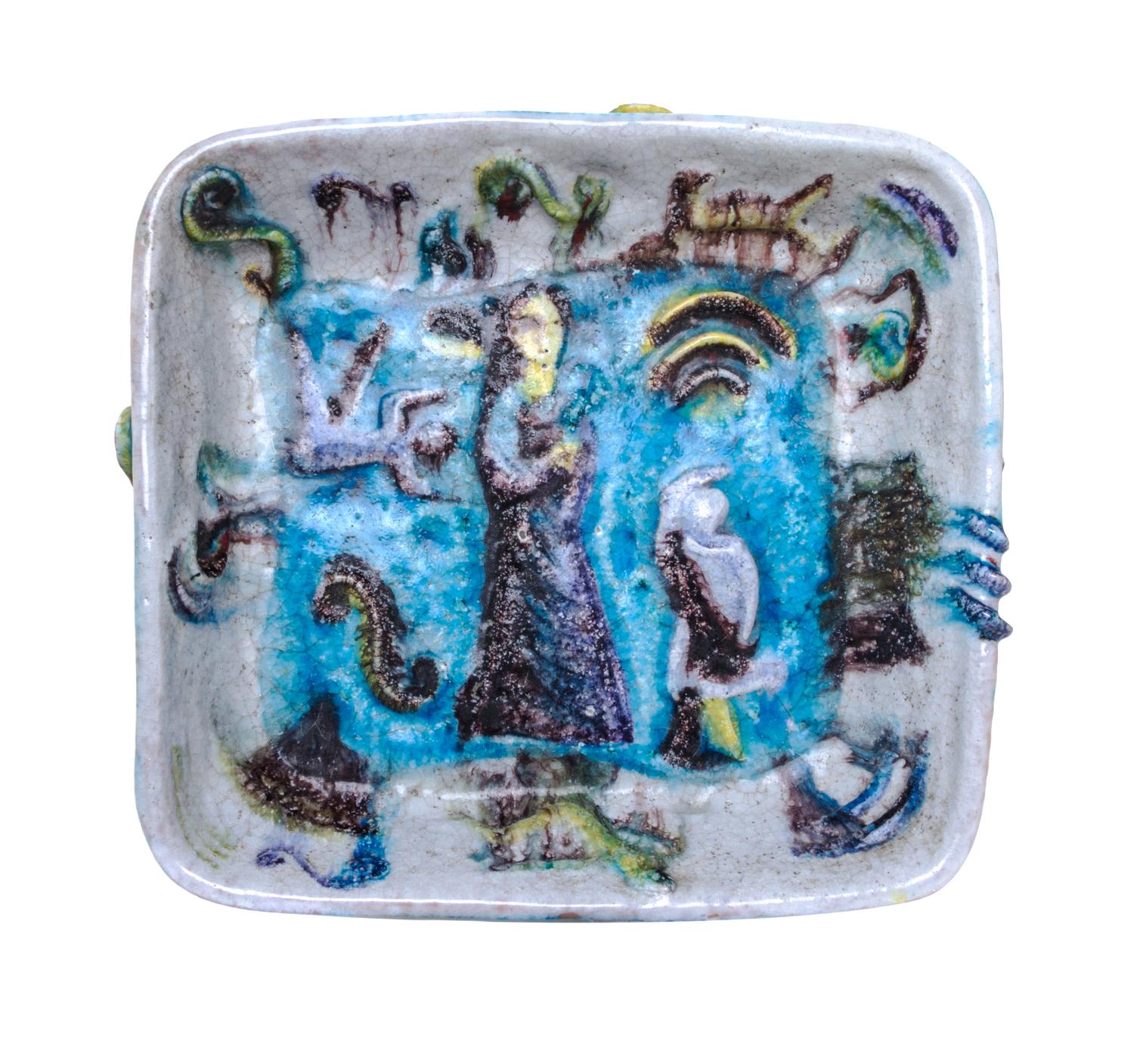 An Italian Ceramic Bowl Width 14 1/4 inches. — MARCELLO FANTONI, CIRCA 1968