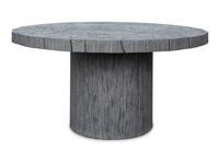 A Sectioned Tree Trunk Center Table — BERNHARDT, 21ST CENTURY