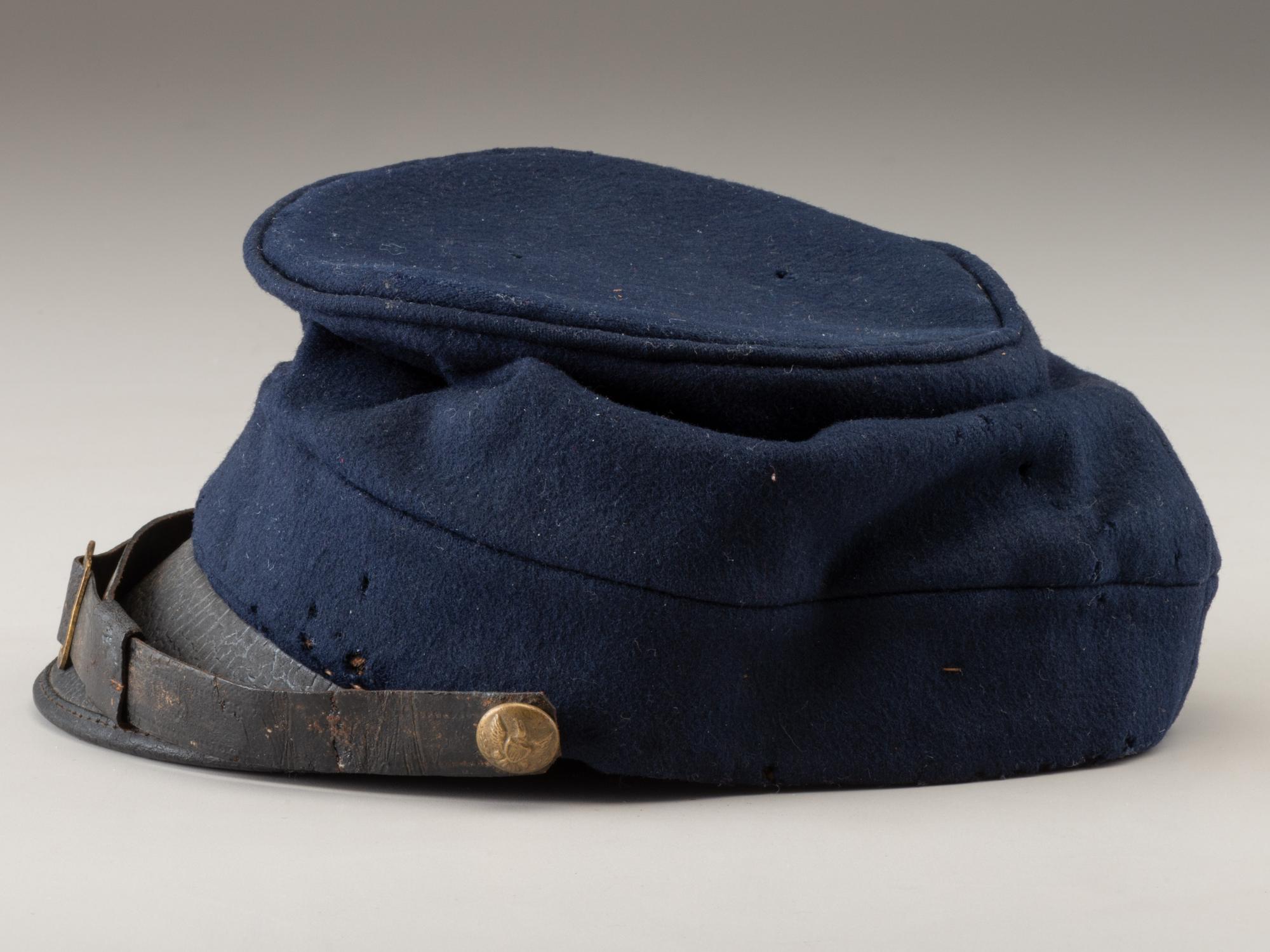 [CIVIL WAR]. McDowell-style forage cap.