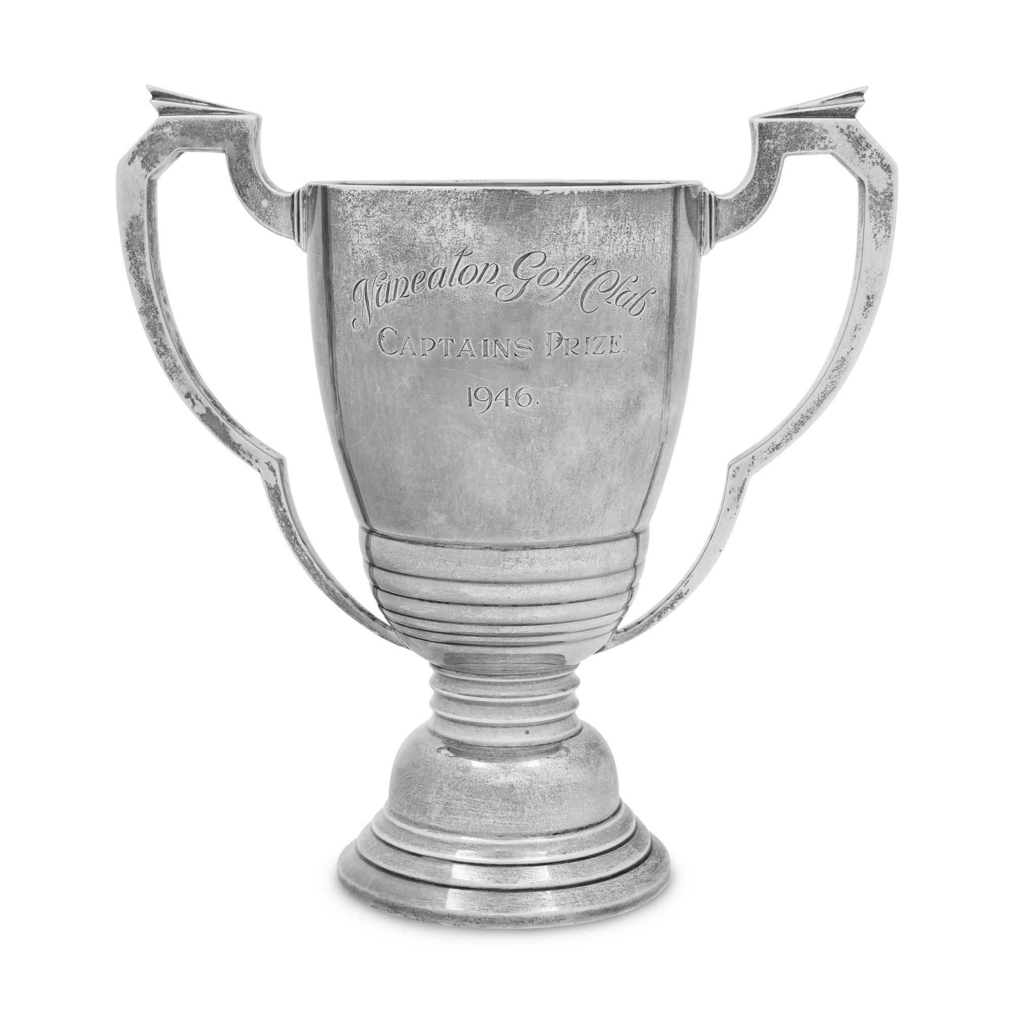 An English Silver Golf Trophy