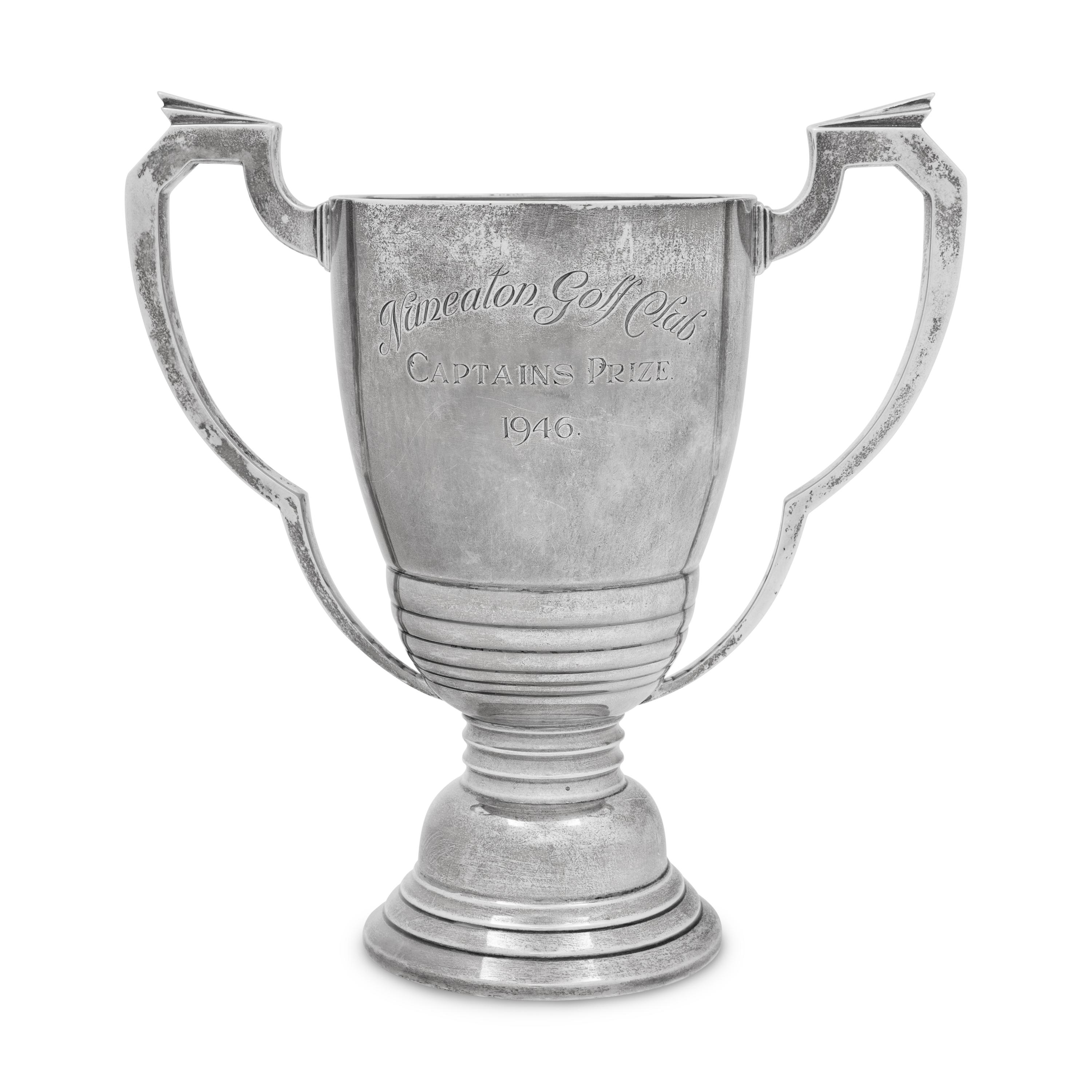 An English Silver Golf Trophy