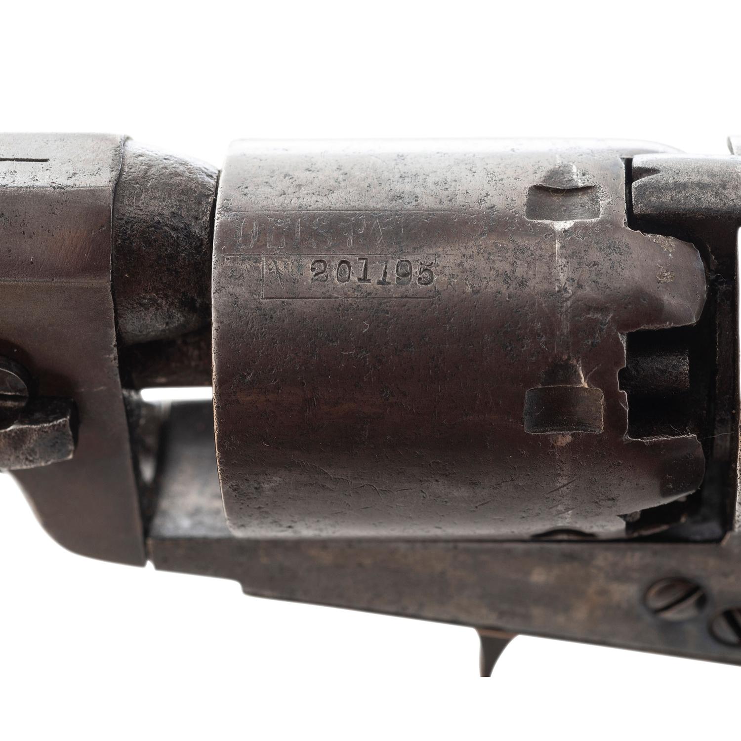 Colt Model 1849 Pocket Revolver Inscribed to Andrew Morse Jr. of the 3rd Mass and 1st LA Cavalry - Twice Wounded