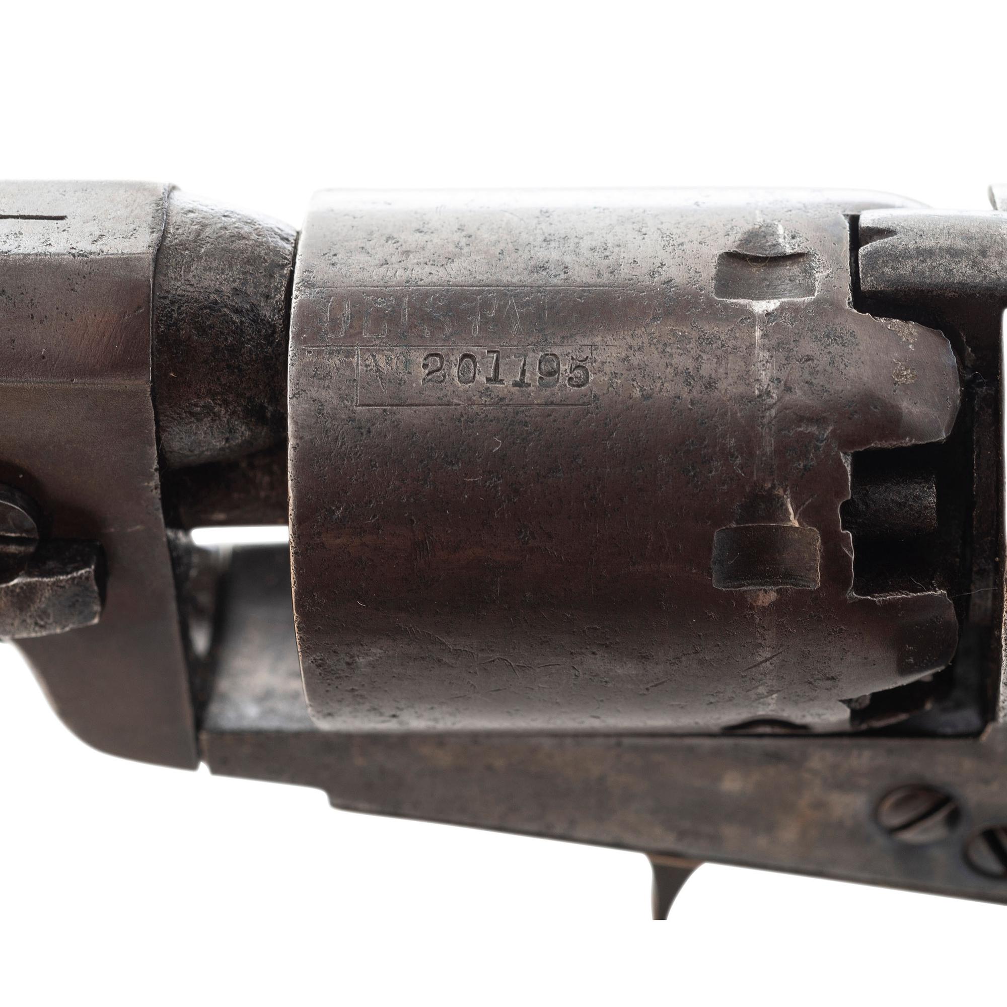 Colt Model 1849 Pocket Revolver Inscribed to Andrew Morse Jr. of the 3rd Mass and 1st LA Cavalry - Twice Wounded