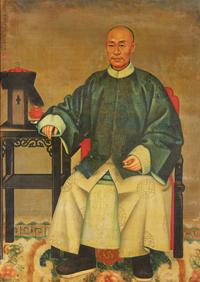 Chinese School 19th century, Portrait of a Seated Man