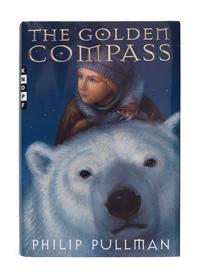 PULLMAN, Philip. [His Dark Materials trilogy:] The Golden Compass . — The Subtle Knife . — The Amber Spyglass . New York: Alfred A. Knopf, 1996-1997-2000.