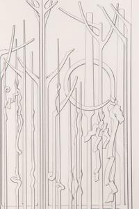 Proposal #1 for Memorial Gate, Ackland Art Museum, University of North Carolina at Chapel Hill , 1998