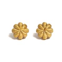 TIFFANY & CO., YELLOW GOLD EARRINGS