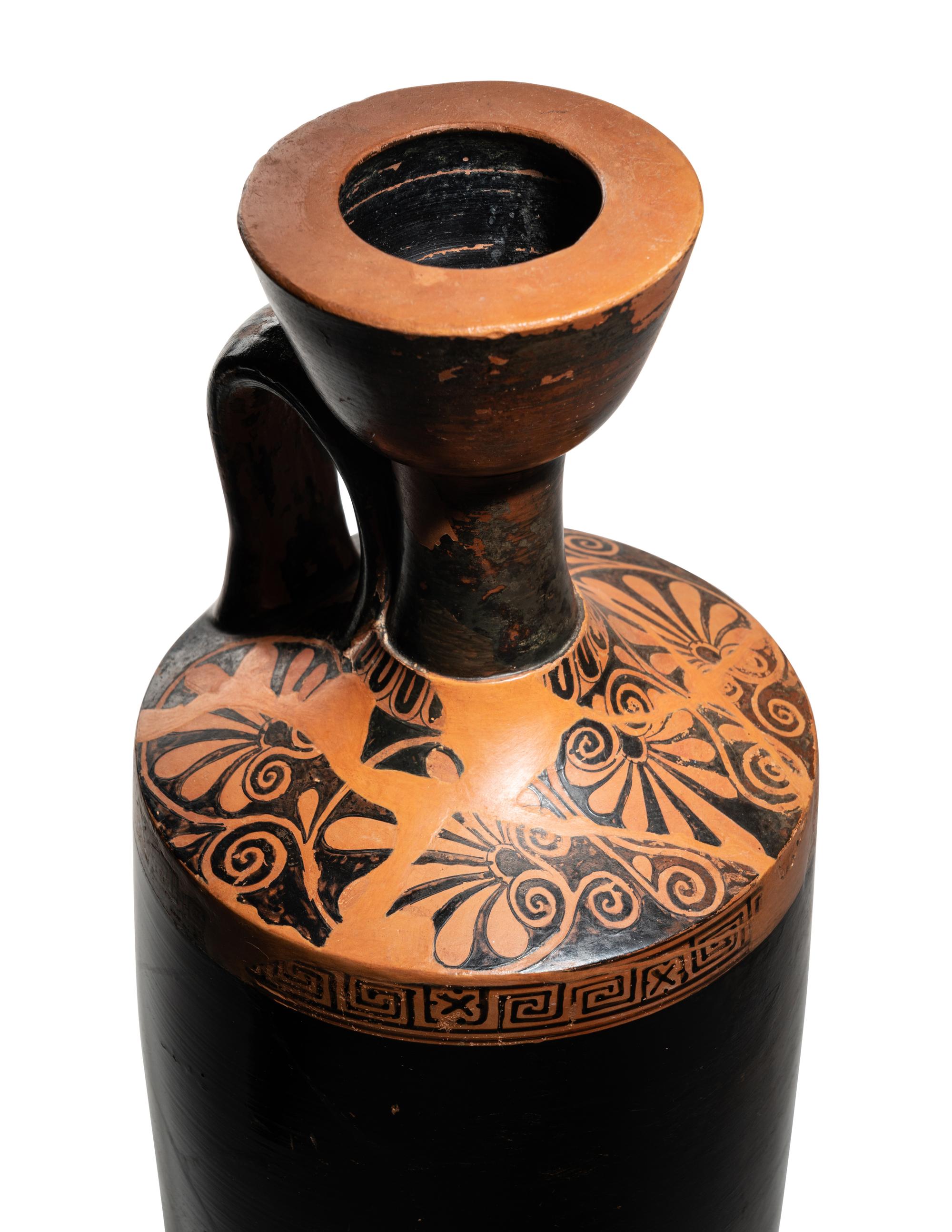 Two Attic Red-Figured Lekythoi