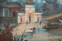 Fishermen in a Village