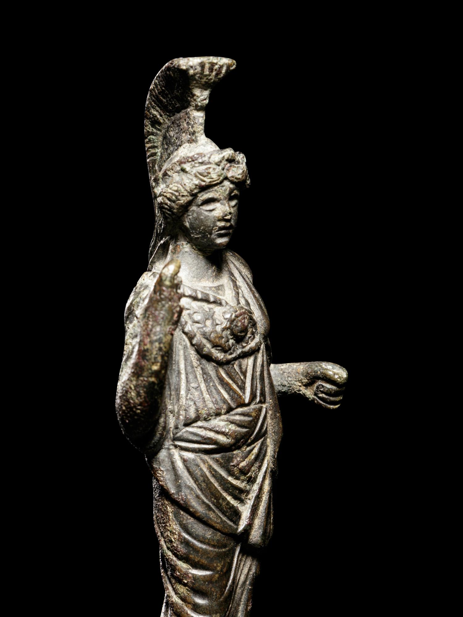 A Roman Bronze Minerva