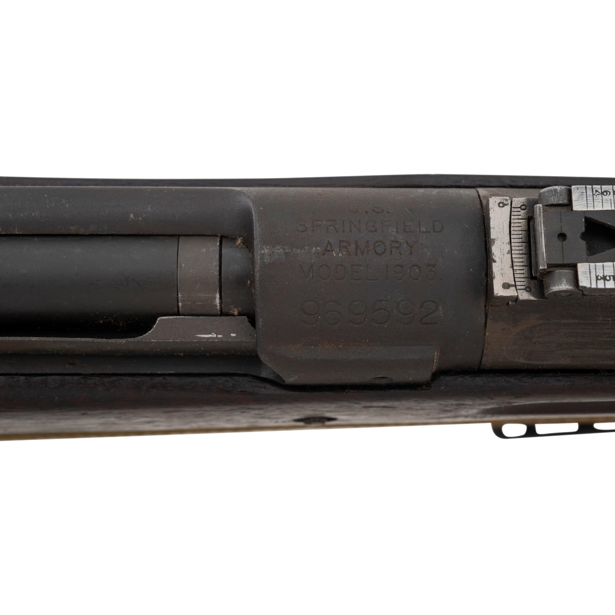 ** Springfield 1903 Rifle with USMC Marked Sedgley Barrel