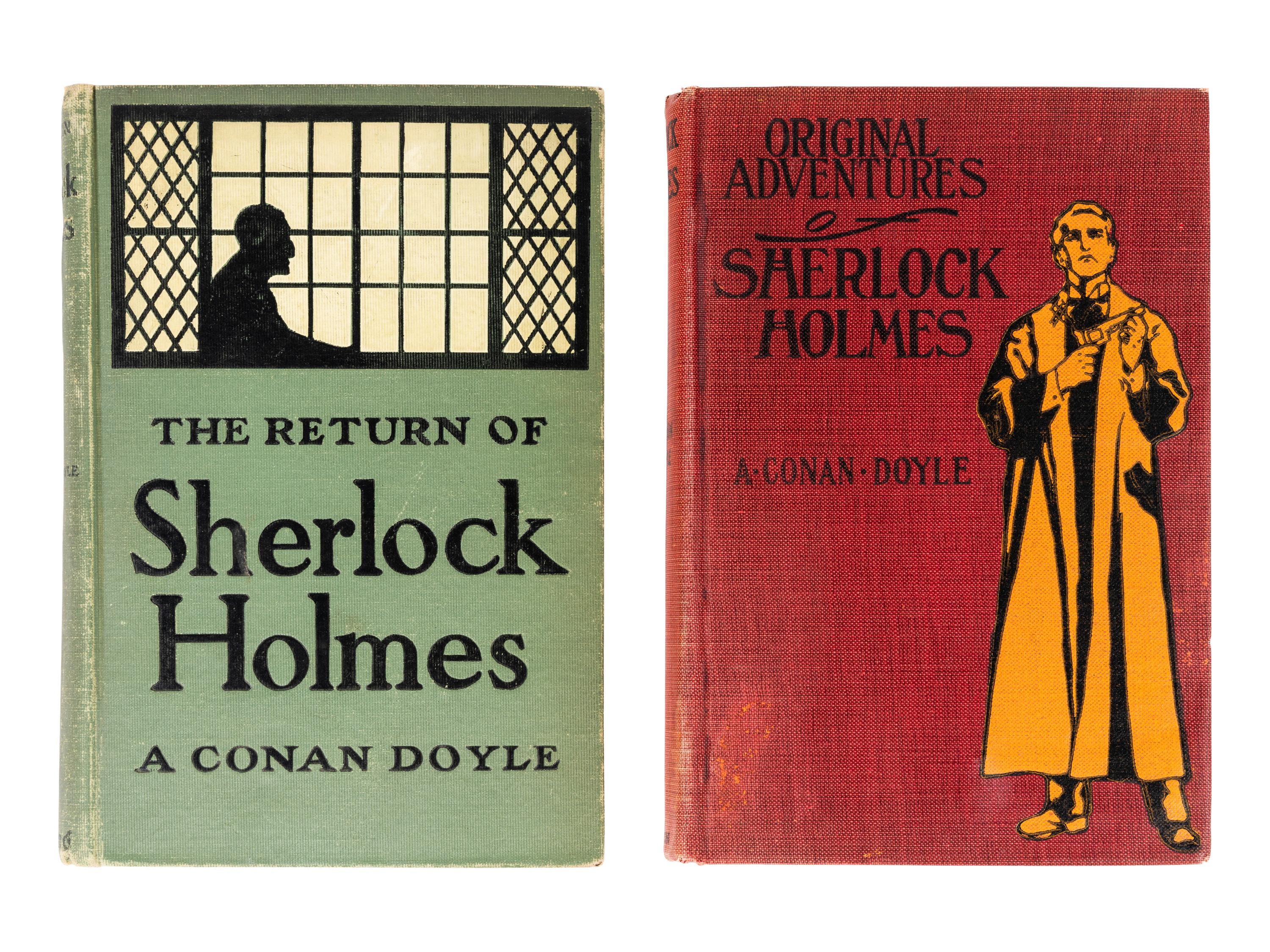 DOYLE, Arthur Conan, Sir (1859-1930). A group of 9 works, comprising: