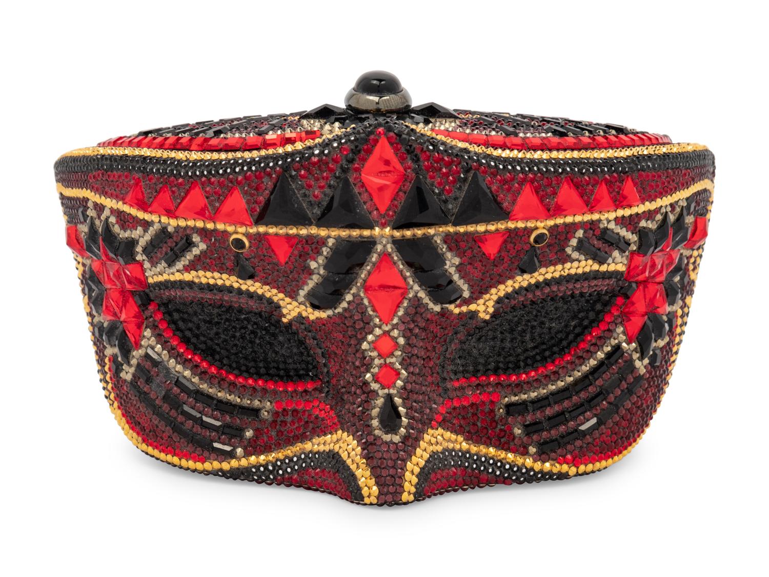 Judith Leiber Collector's Edition Venetian Mask Minaudière