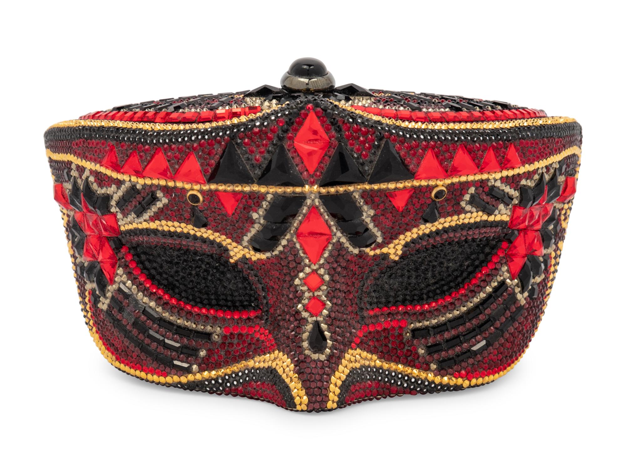 Judith Leiber Collector's Edition Venetian Mask Minaudière