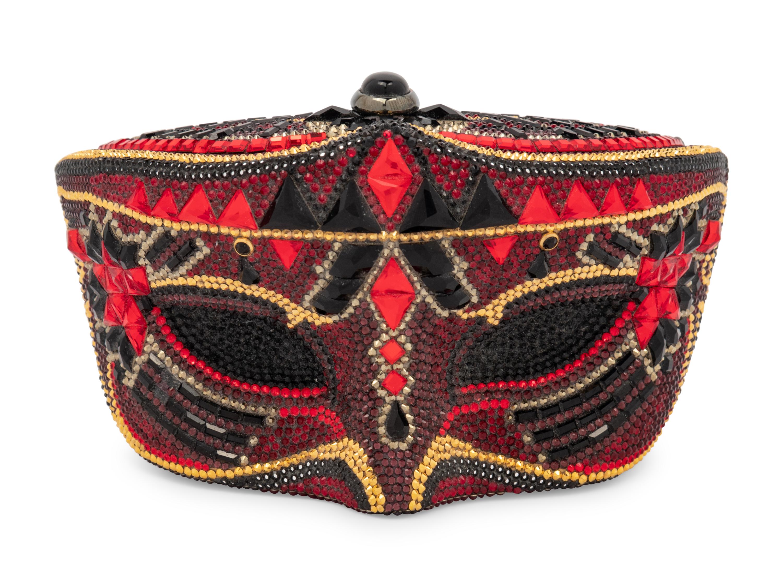 Judith Leiber Collector's Edition Venetian Mask Minaudière