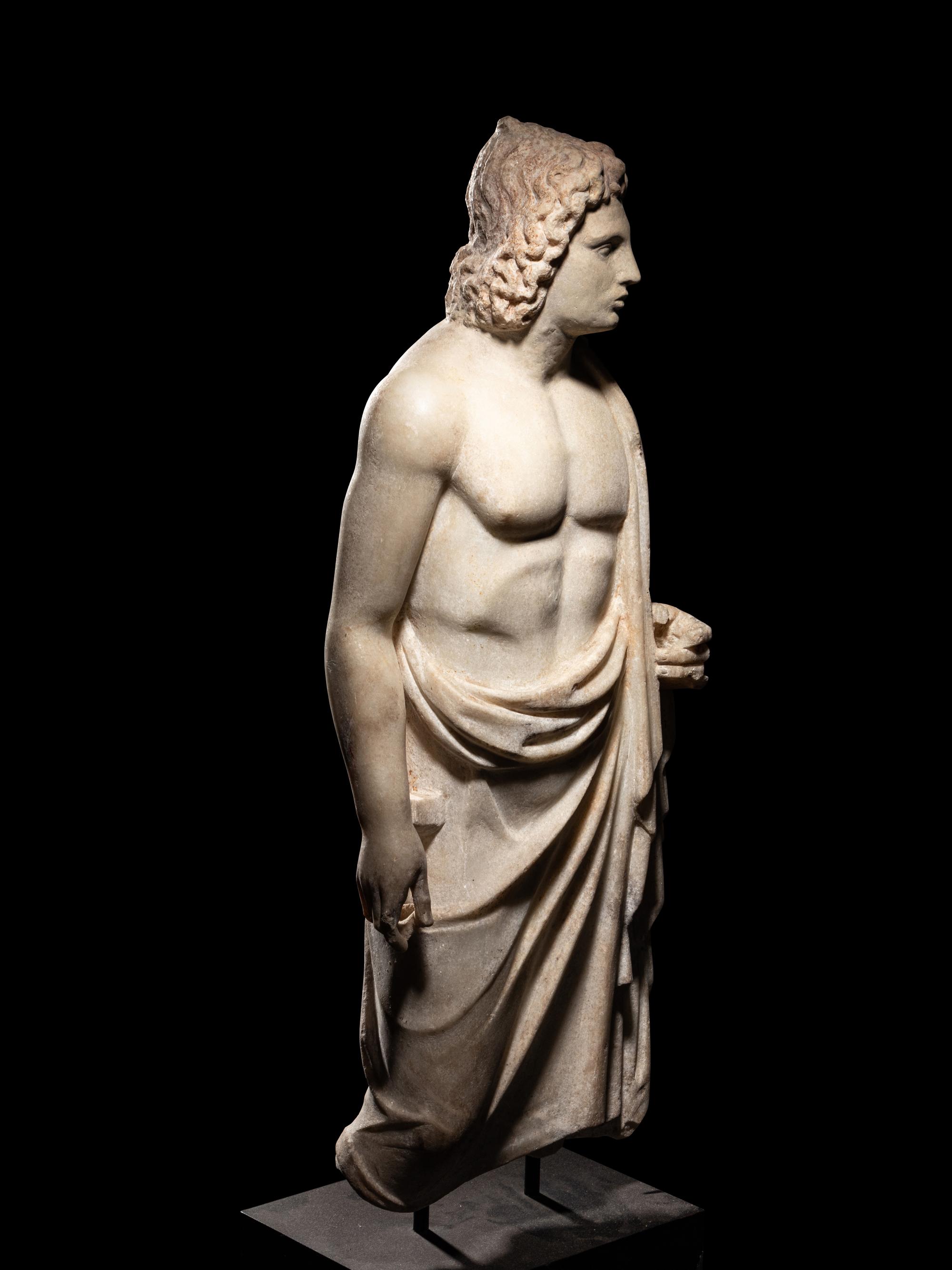 A Roman Marble Alexander the Great as Hermanubis