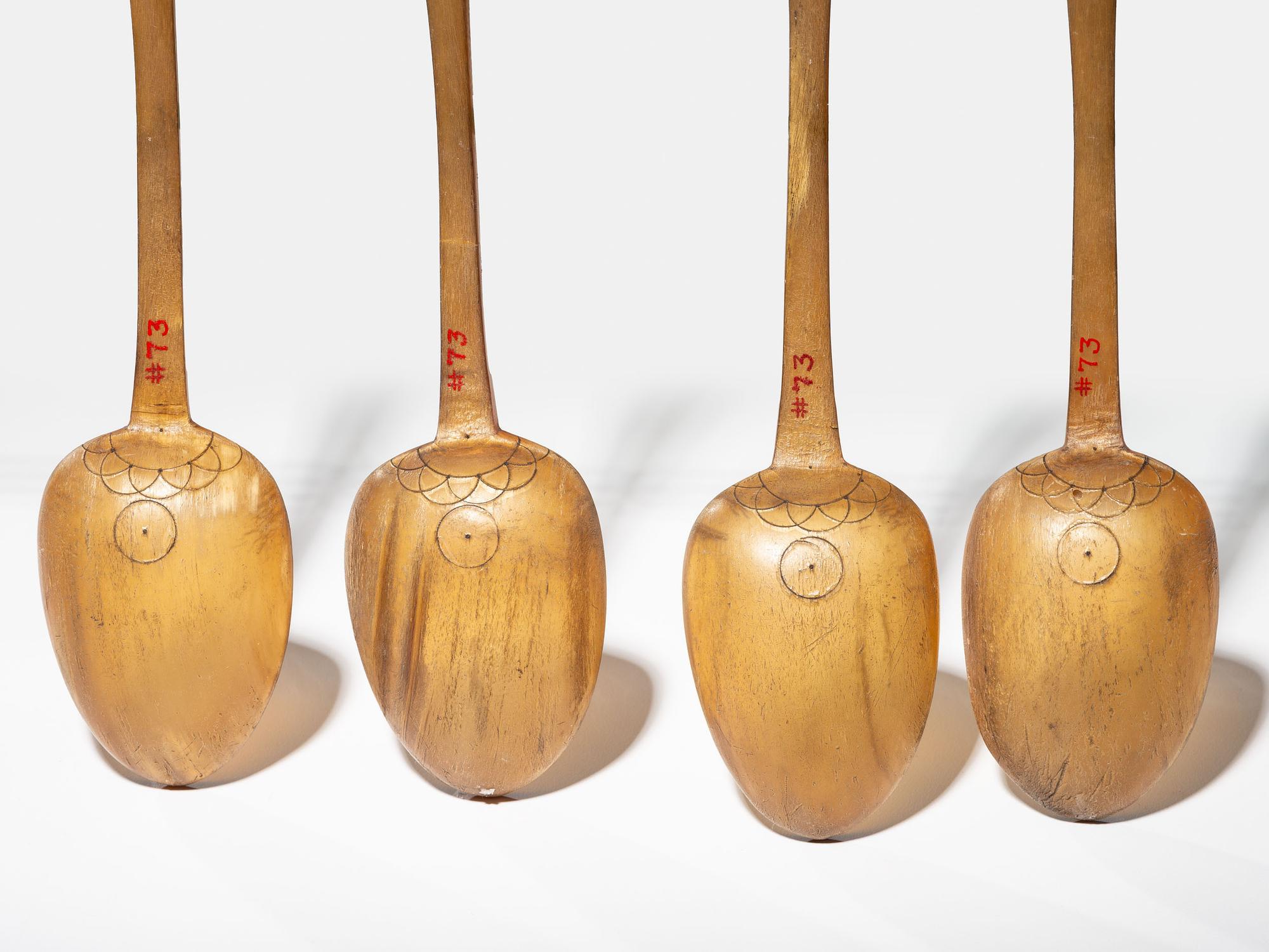 Northwest Coast Horn Spoons