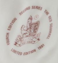 An Assortment of Belleek Christmas Plates Diameter 9 inches. — SIXTH AND SEVENTH GREEN MARKS (1965-1993)